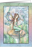 Thinking of You Card - Garden Fairy card