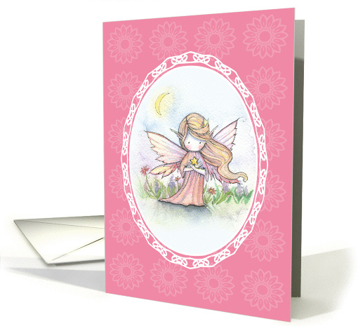 Cute Fairy with Star, Blank Any Occasion card (858812)