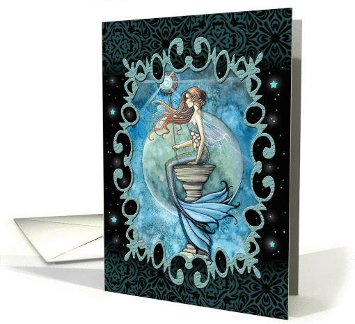 Beautiful Mermaid, Blank All Occasion, Any Occasion card (859418)
