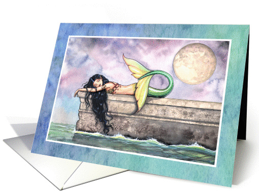 Blank Mermaid Card - Pier of Dreams card (874324)