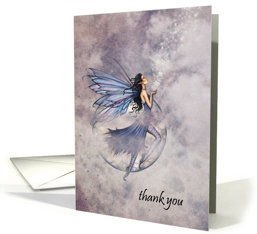 Thank You Card - Fairy in Clouds card (877758)