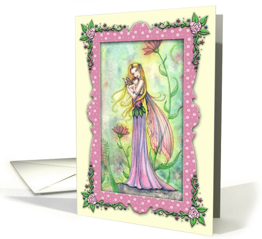 Mother's Day - First Mother's Day, Mother & Baby Fairies card (882431)