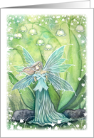 Lily of the Valley Fairy - Blank card