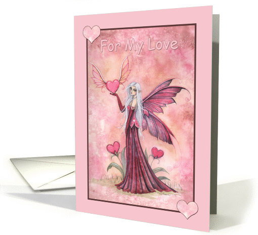 Valentine Card - For My Love Fairy card (896955)