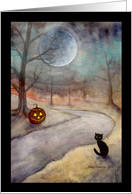 Halloween Black Cat...