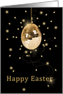 Disco Ball Easter Egg - Card