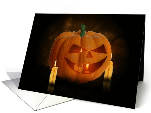 Happy Halloween Pumpkin - card (853529)