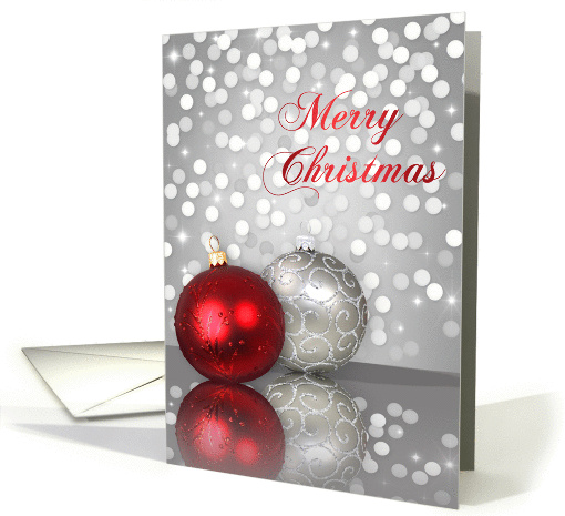 Shimmery Christmas - card (985093)