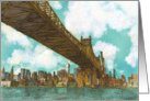 Bridge to New York City card