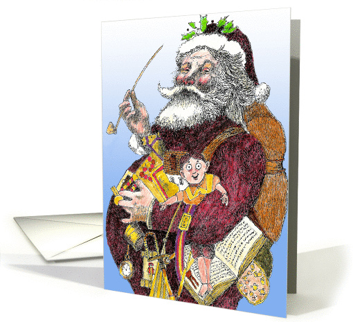 Santa portrait after Thomas Nast, old fashioned Santa,... (880939)