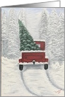 Old Fashioned Christmas card
