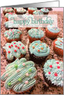 Happy Birthday Cupcakes card