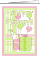 Happy Birthday Banner Card for Her card