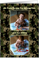 Painting for you card