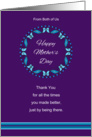 Happy Mother’s Day From Both of Us card
