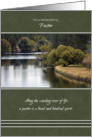 Happy Father’s Day for Pastor ~ Winding River Reflections card