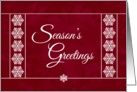Season’s Greetings - Holiday card