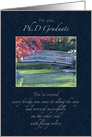 PhD Graduate, Graduation Congratulations card