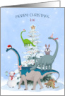 Kai Xmas Dinosaurs card