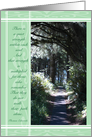 Encouragement Path ~ I am here for you card