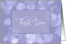 Thank You ~ Spray of Daisies card
