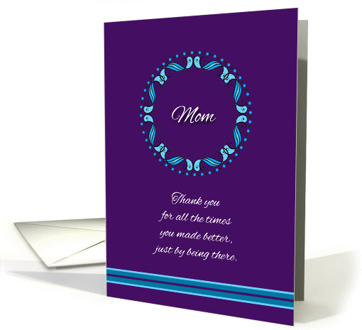 Happy Mother's Day For Mom card (1020231)