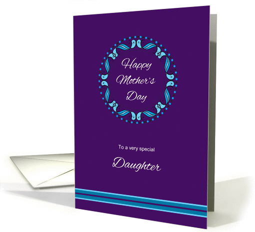 Happy Mother's Day For Daughter card (1020259)