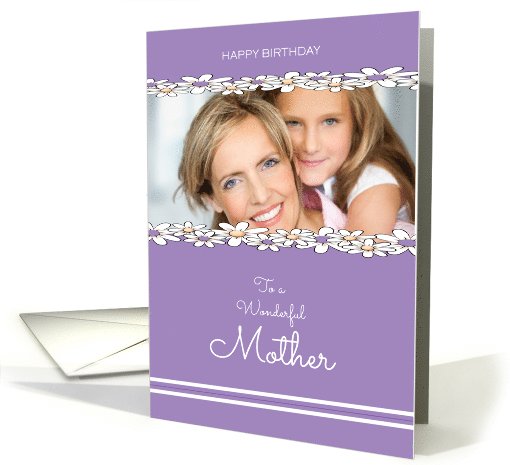 Birthday Daisies for Mother Photo card (1046181)