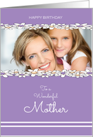 Birthday Daisies for Mother Photo card