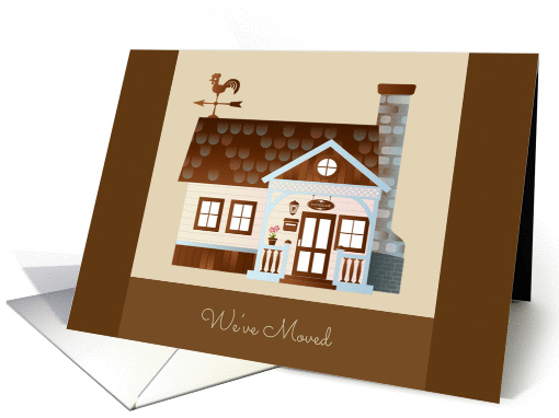 We've Moved - New Address Announcement - Cozy Home card (1061151)