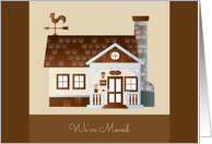 We’ve Moved - New Address Announcement - Cozy Home card