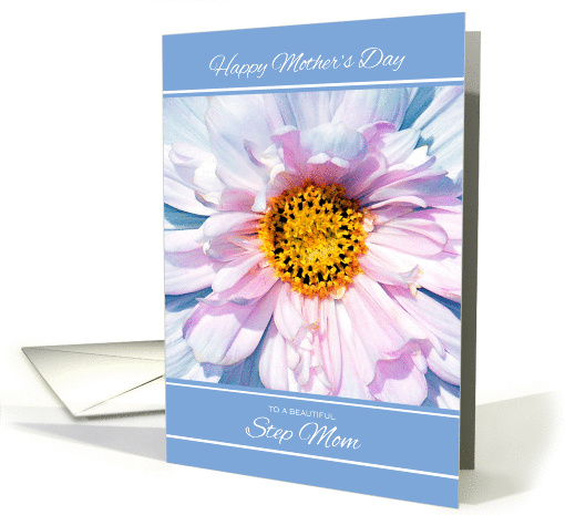 For Step Mom on Mother's Day - Watercolor Flower card (1066605)