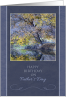 Birthday on Father’s Day - Reflections on the Water card