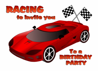 Race Car Birthday...