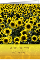 Encouragement Sunflowers card