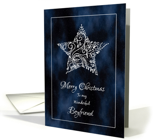 Christmas Star for Boyfriend card (1187690)