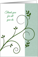 Administrative Professionals Day card