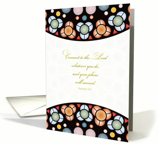 Graduation Congratulations Scripture card (1272032)