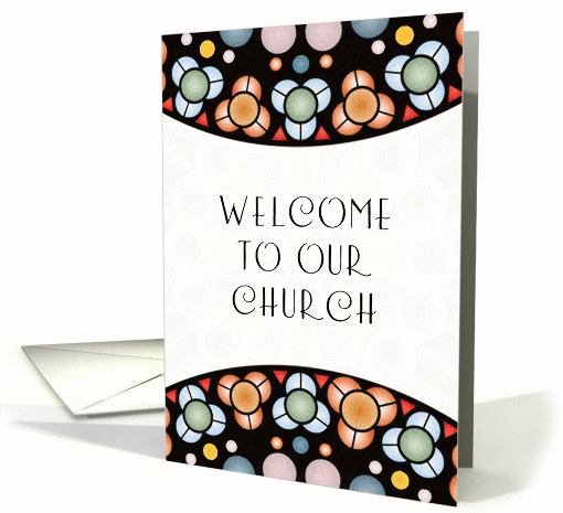 Welcome to our Church card (1272058)