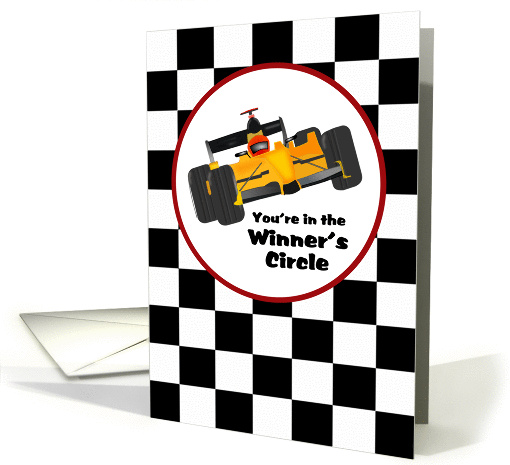 Race Car Winner's Circle Birthday card (1274106)