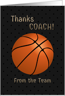 Thank You Coach From...