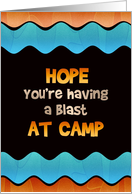 Thinking of You at Summer Camp card