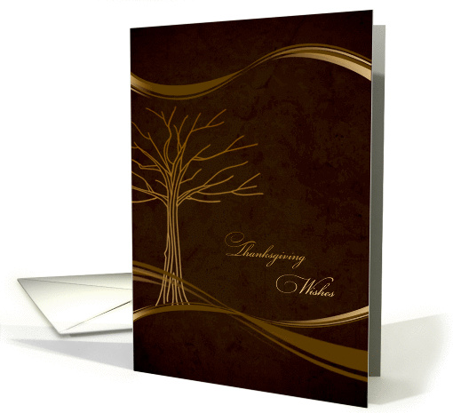 Thanksgiving Wishes card (1303098)