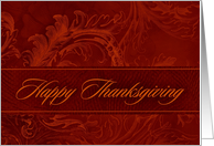 Business Thanksgiving card