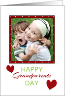 Grandparents Day Custom Photo card