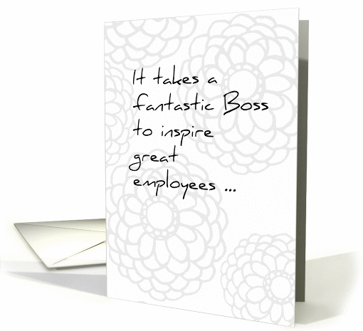 Boss's Day Humor From All of Us card (1331214)