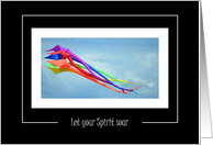 Graduation Congratulations Let Your Spirit Soar card