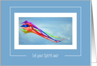 Graduation Congratulations Let Your Spirit Soar card