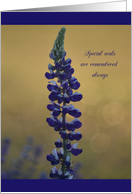 Special Souls Sympathy card