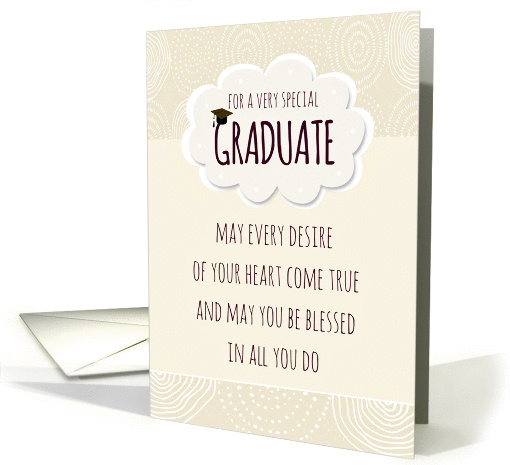 Graduate Graduation Congratulations card (1377880)